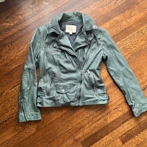 NWT Lucky Brand Leather Moto Jacket